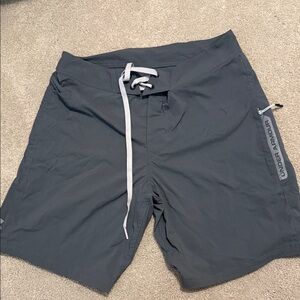 Under Armour Gray HeatGear board shorts loose fit